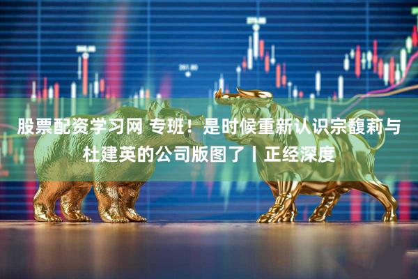 股票配资学习网 专班！是时候重新认识宗馥莉与杜建英的公司版图了丨正经深度